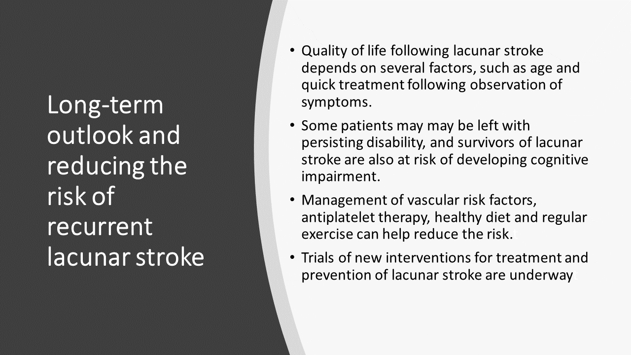 lacunar stroke case study
