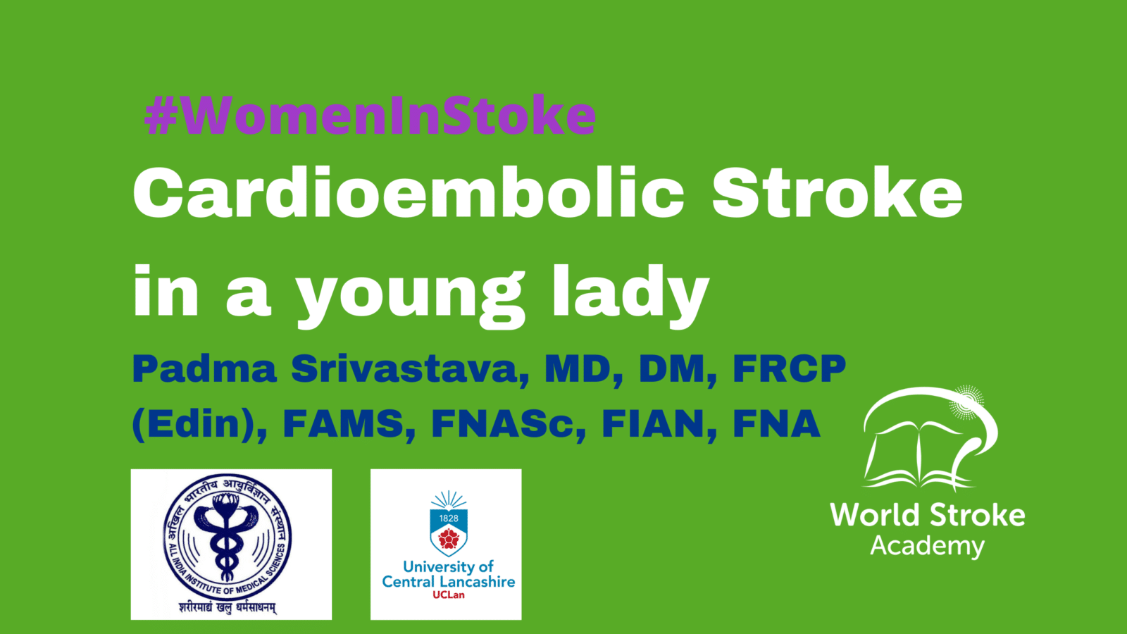 Case Study: Cardioembolic Stroke In A Young Lady